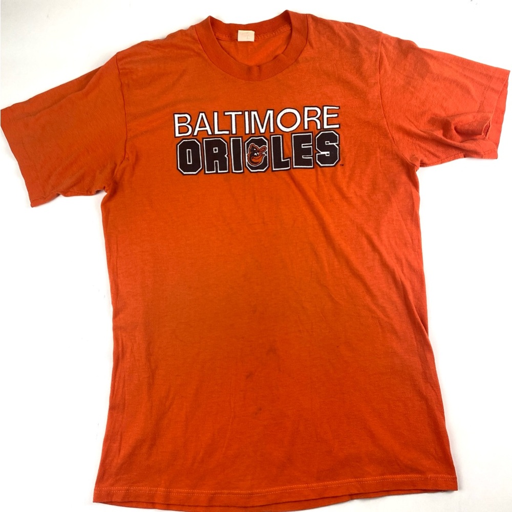 Baltimore Orioles baseball T-shirt 80s vintage Large